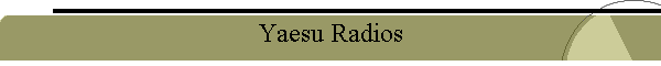 Yaesu Radios