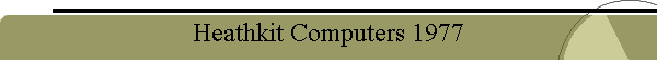 Heathkit Computers 1977