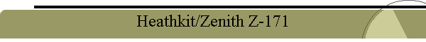 Heathkit/Zenith Z-171