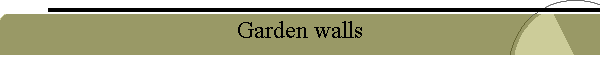 Garden walls