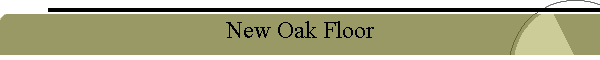 New Oak Floor