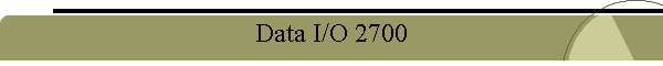 Data I/O 2700